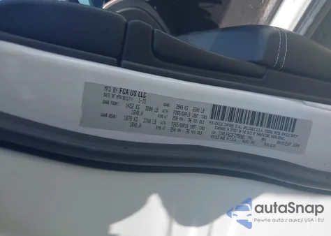 2015 Jeep Grand Cherokee Limited z USA, uszkodzony, nr VIN 1C4RJFBG3FC756981